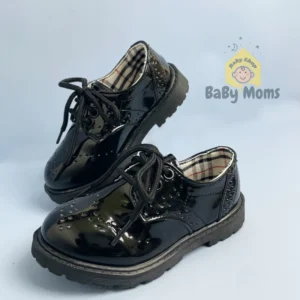 BaByMoms Sepatu Pantofel Anak Unisex Tampak Depan BBSA019 - Casual Fashion Korea Kekinian