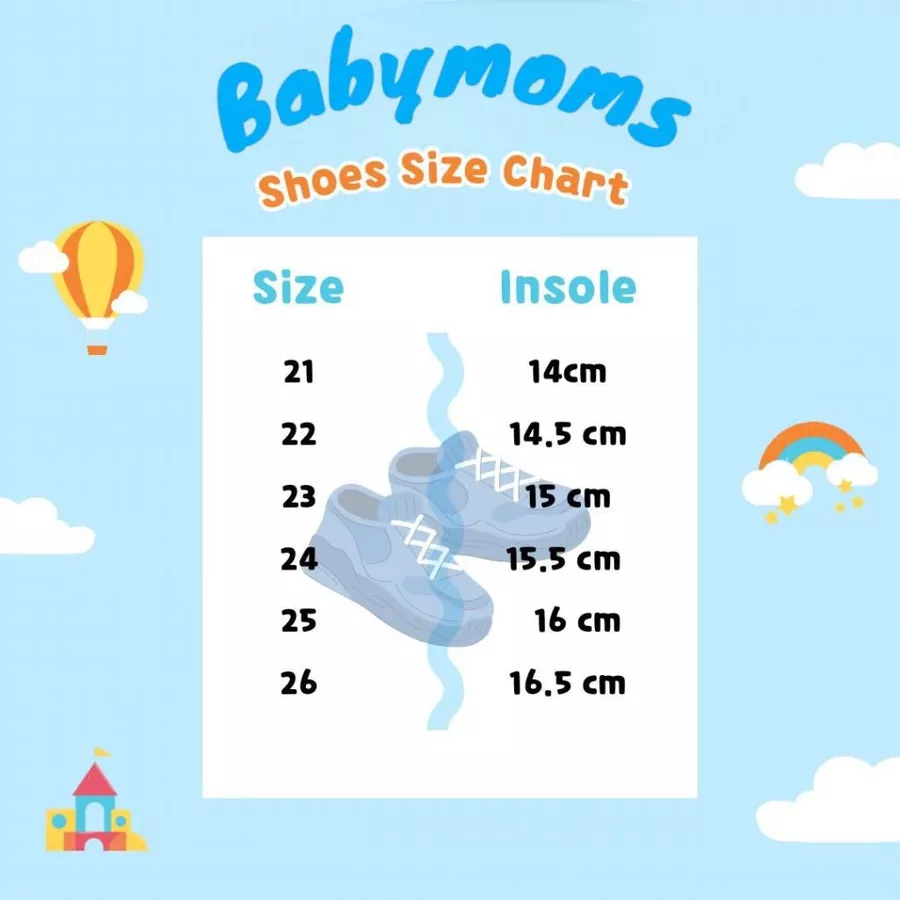 BaByMoms Sepatu Sneakers Anak BBSA004 - Gambar 2