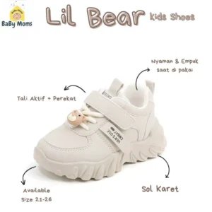 BaByMoms Sepatu Sneakers Anak Unisex Tampak Samping BBSA008 - Model Sepatu Korea Terbaru