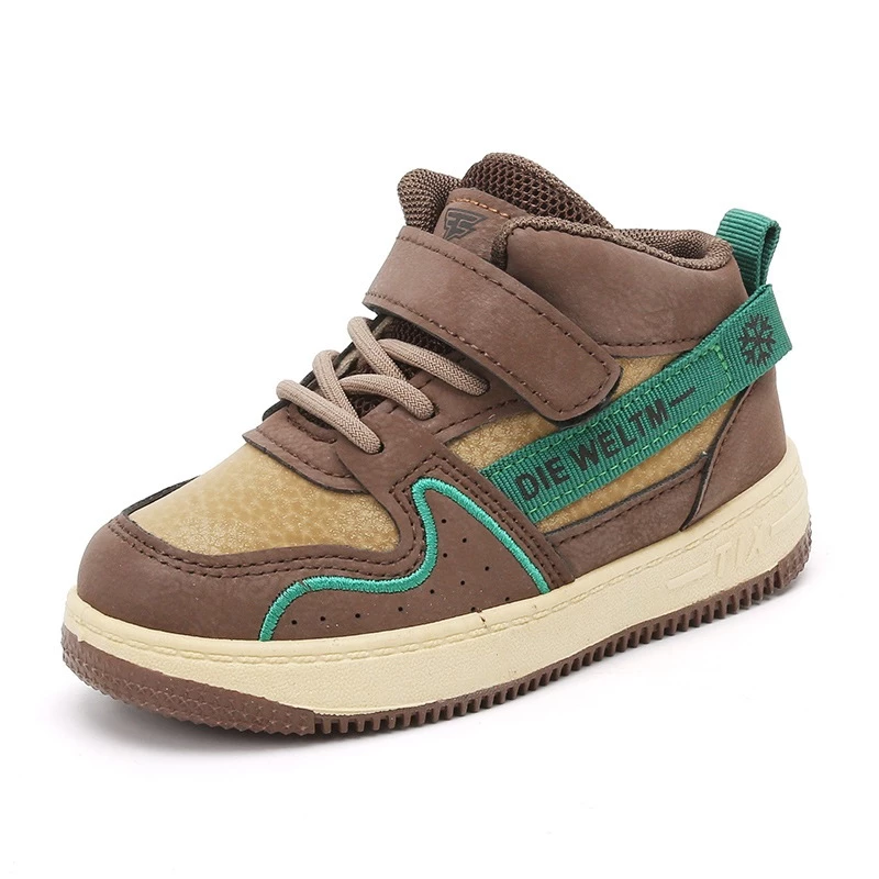 BaByMoms Sepatu Sneakers Anak Laki-laki Tampak Samping BBSA007 - Model Sepatu Korea Terbaru