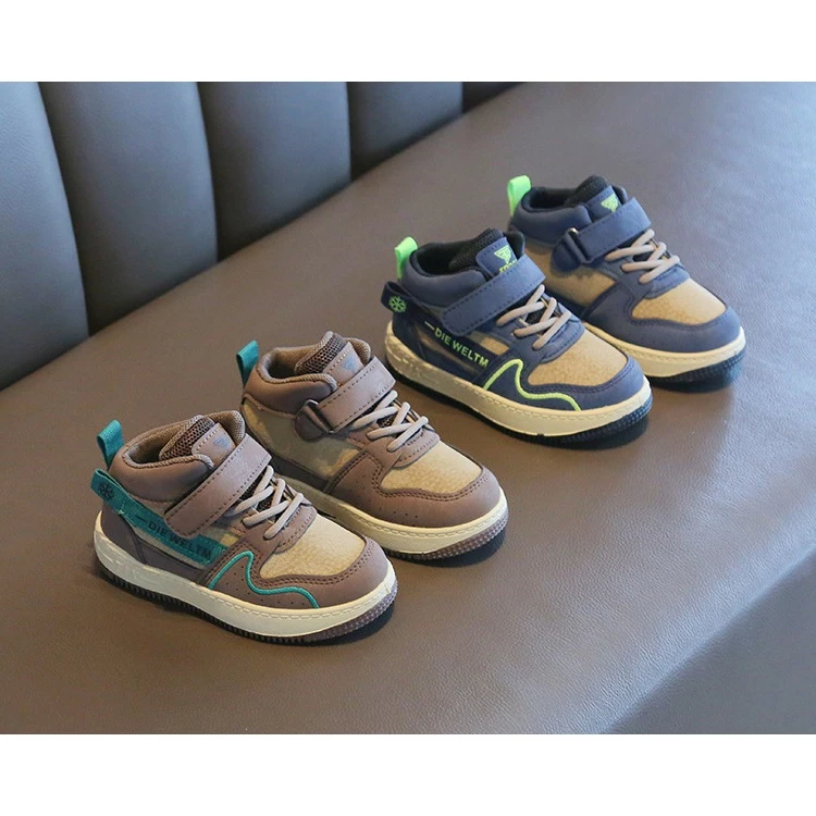 BaByMoms Sepatu Sneakers Anak Laki-laki Tampak Atas BBSA007 - Desain Kekinian Nyaman Dipakai