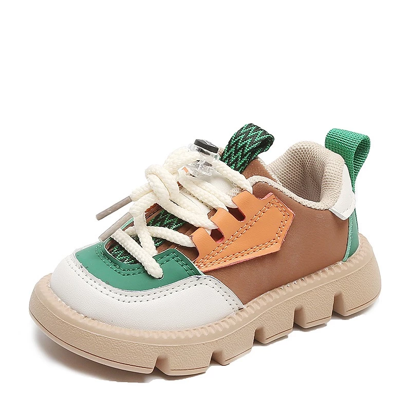 BaByMoms Sepatu Sneakers Anak Laki-laki Tampak Samping BBSA006 - Model Sepatu Korea Terbaru