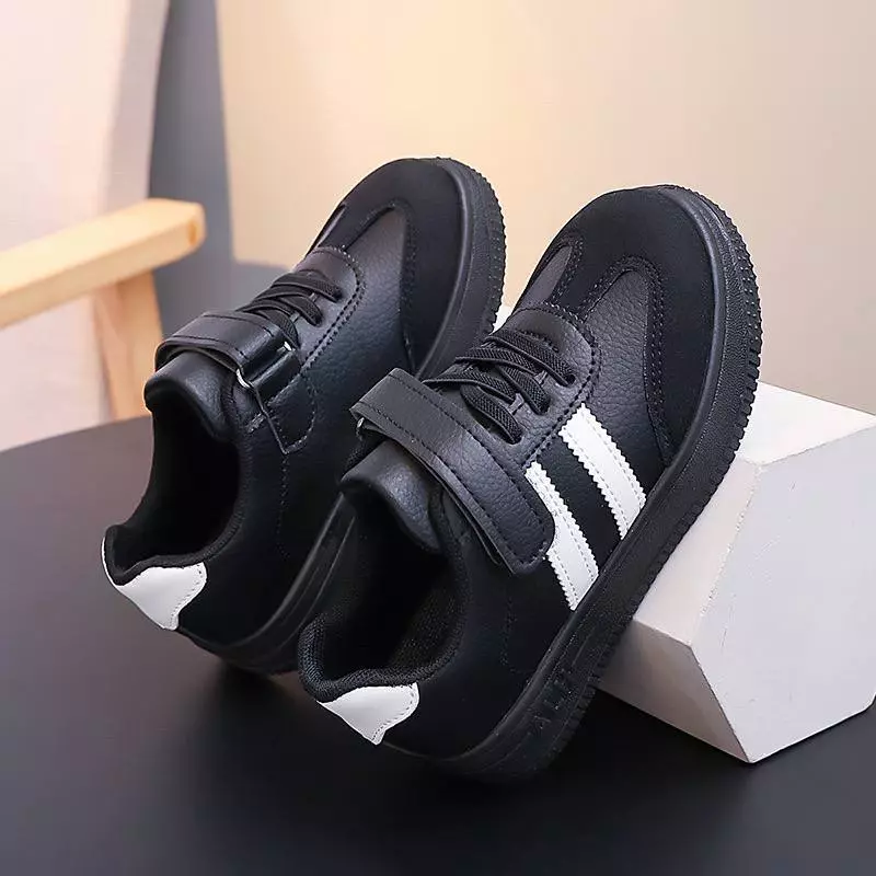 BaByMoms Sepatu Sneakers Anak Laki-laki Tampak Samping BBSA001 - Model Sepatu Korea Terbaru