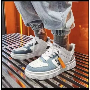 Anak Laki-laki Memakai BaByMoms Sepatu Sneakers BBSA021 - Style Korea Fashionable