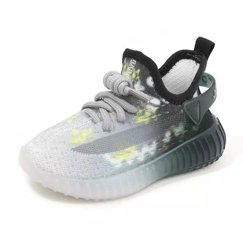 BaByMoms Sepatu Sneakers Anak Laki-laki Tampak Samping BBSA011 - Model Sepatu Korea Terbaru