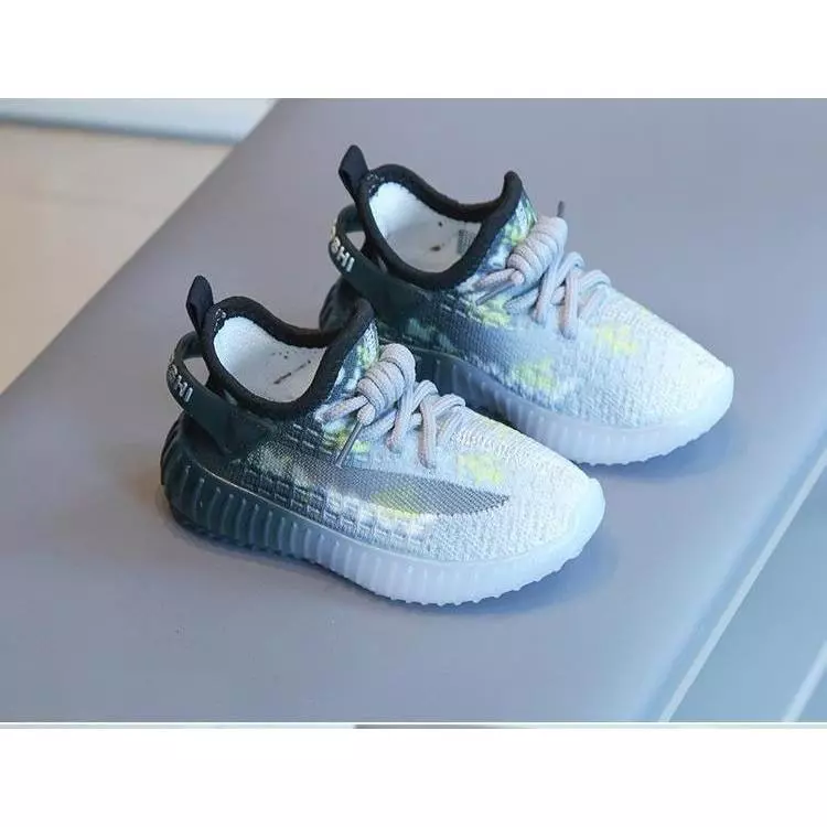 BaByMoms Sepatu Sneakers Anak Laki-laki Tampak Samping BBSA011 - Model Sepatu Korea Terbaru